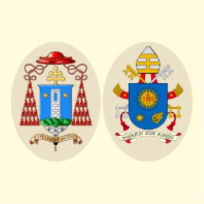 CURIA ARCIVESCOVILE DI ANCONA - Fregi Papale e Cardinalizio (Portale San Ciriaco e Abitazione del Cardinale Menichelli